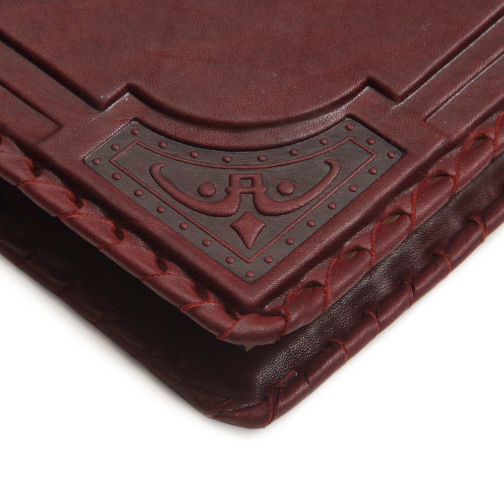 Ежедневник А5 «ФСБ-4» с накладкой покрытой золотом 999 пробы