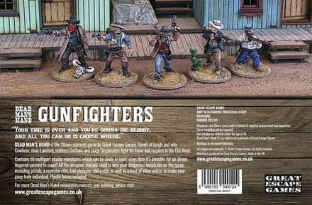 DMHP001 DMH Plastic Gunfighters