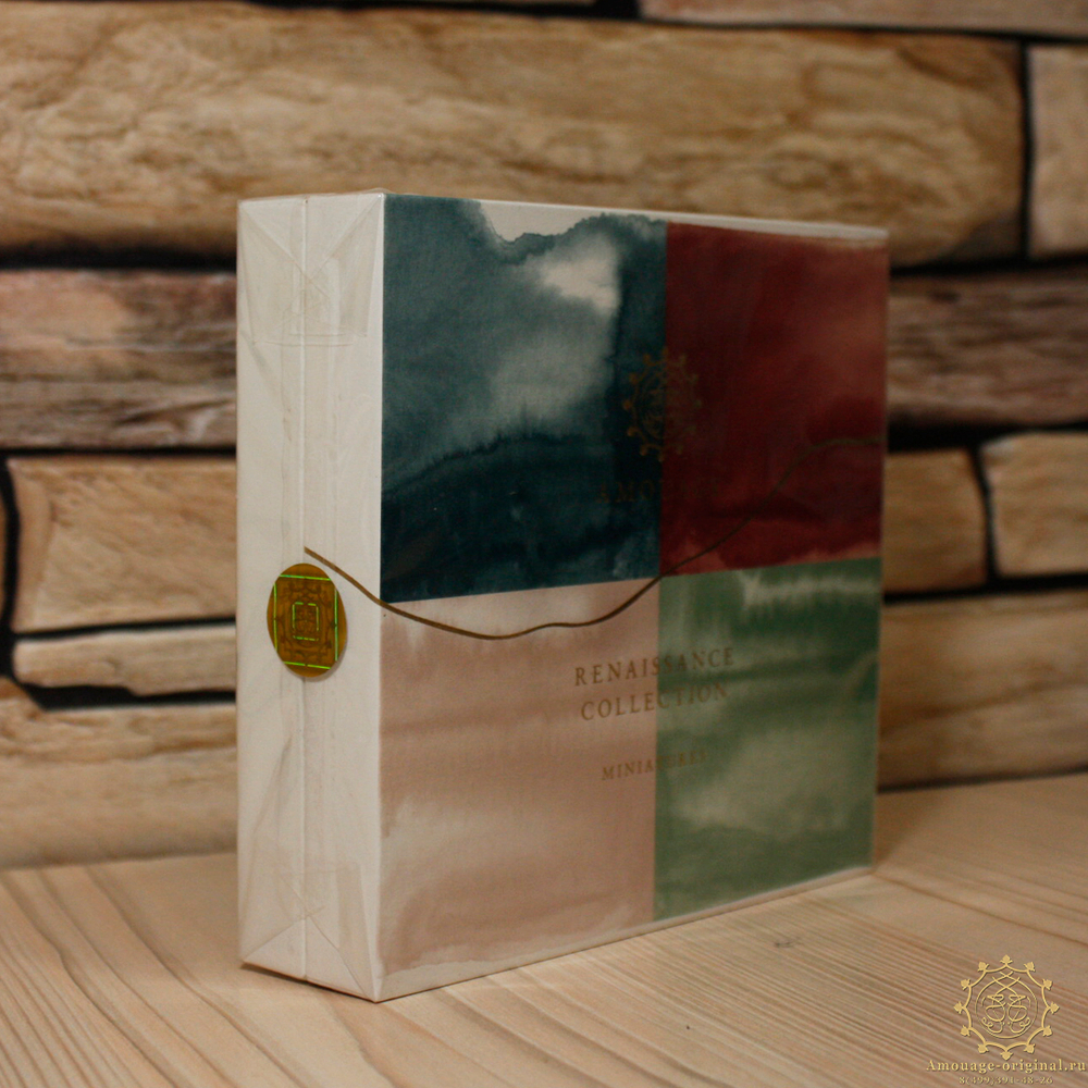 Amouage 4x7.5ml Enclave, Crimson Rocks, Ashore, Meander