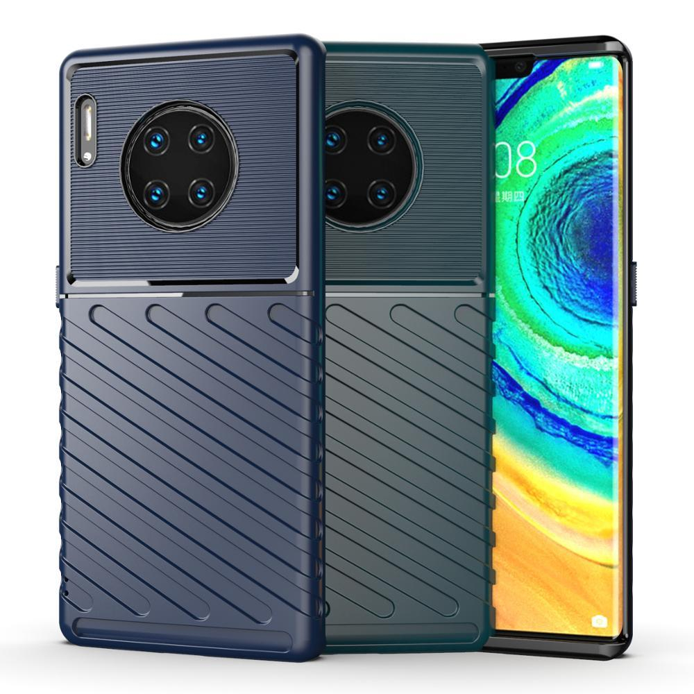 Чехол для Huawei Mate 30 Pro (Mate 30 RS) цвет Green (зеленый), серия Onyx от Caseport