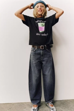 ZARA ТОЛСТОВКА HELLO KITTY © SANRIO, МОРСКОЙ СИНИЙ