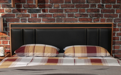 Кровать с подъемным механизмом Nature 307 Люкс 160х200, дуб табачный