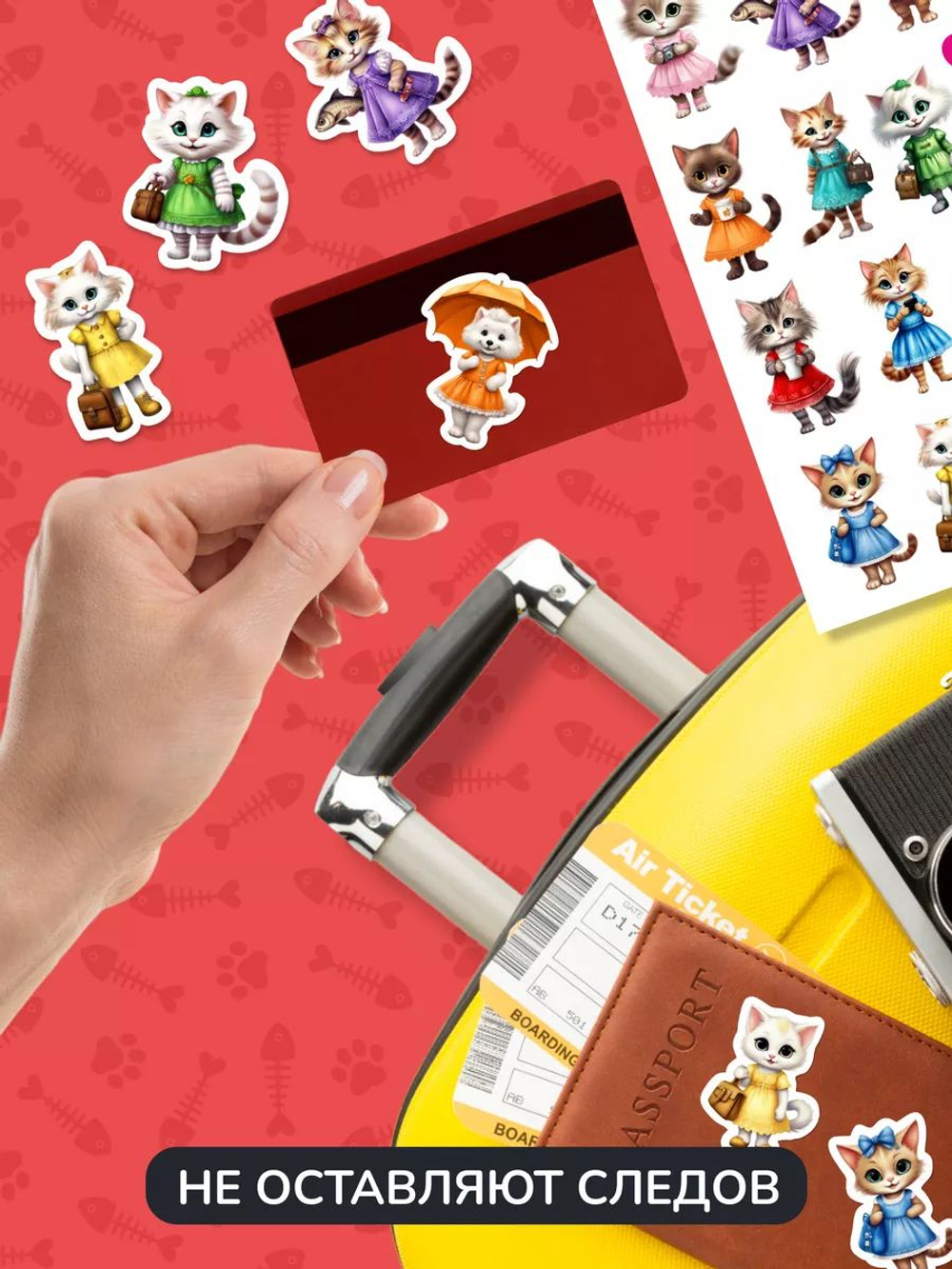 Наклейки детские на телефон мышки