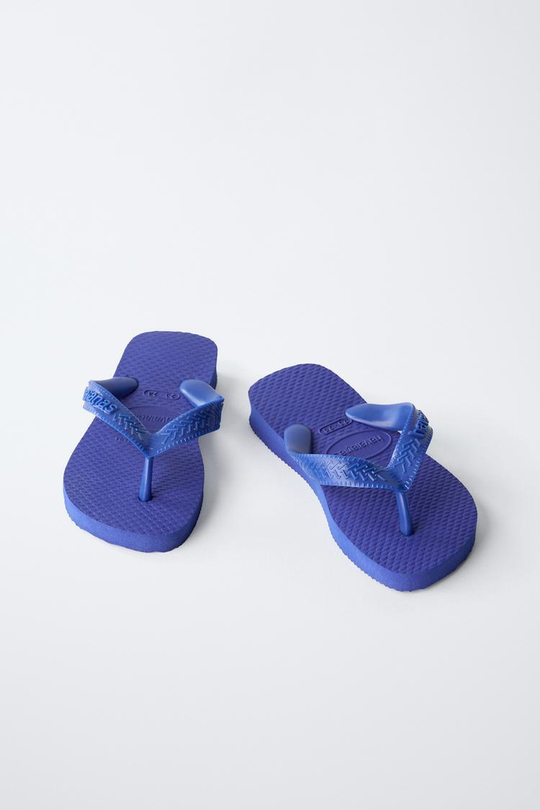 ZARA X HAVAIANAS ® САНДАЛИИ, СИНИЙ