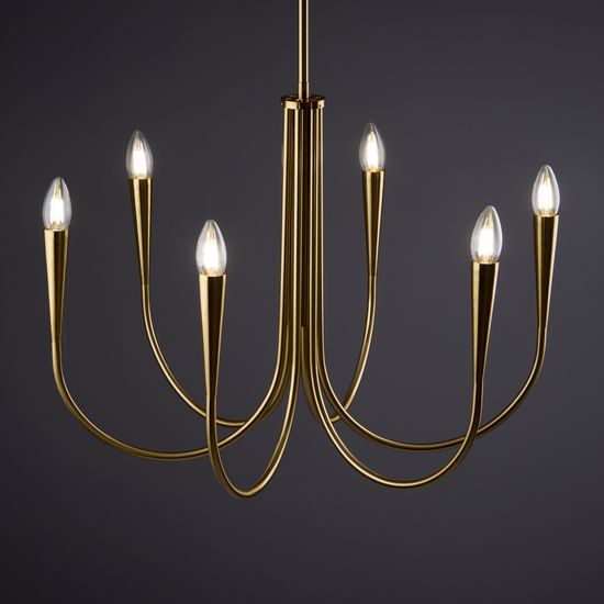 Подвесной светильник Freya FR5253PL-06BS