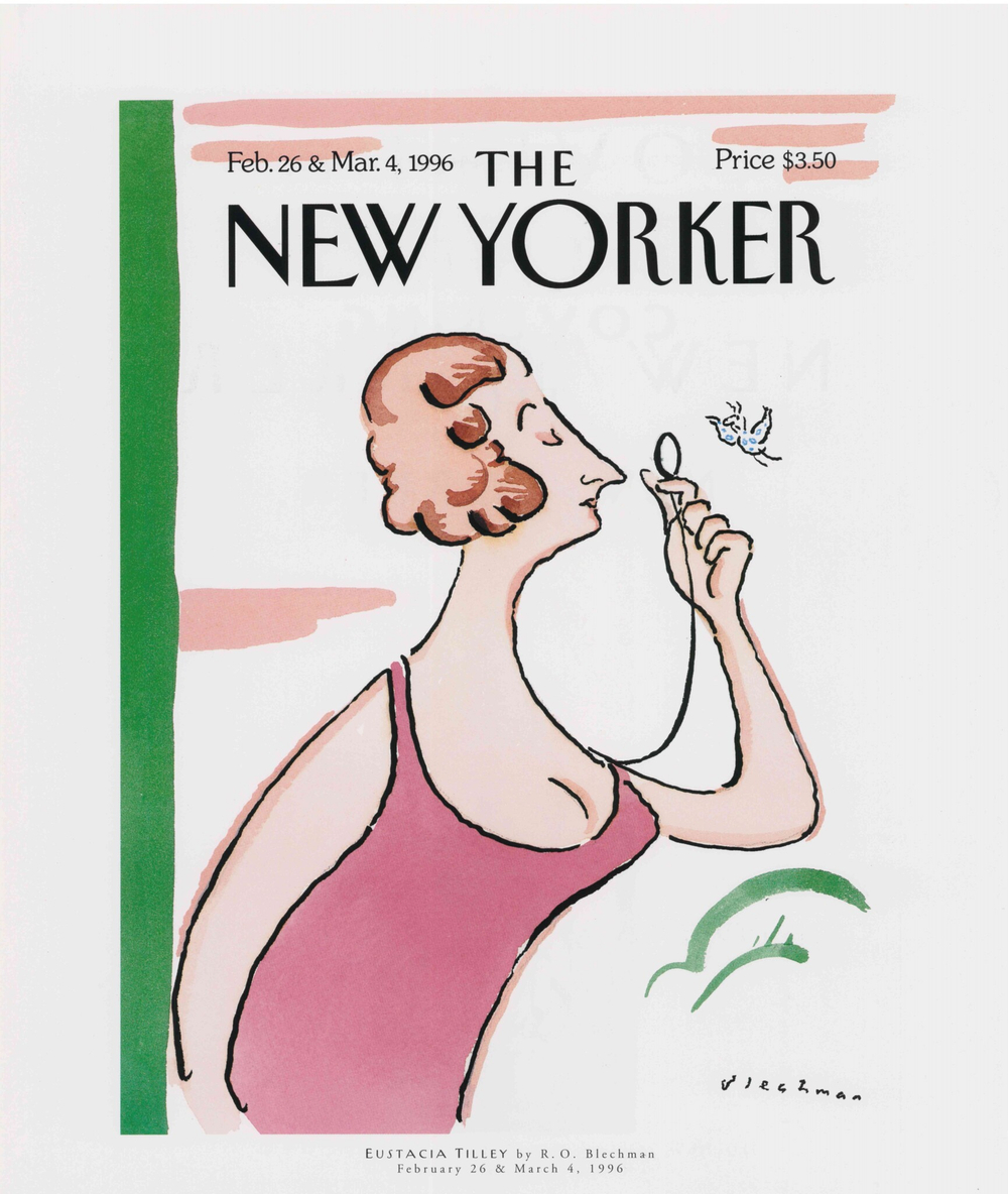Постер журнала The New Yorker 26-02-1996, односторонний