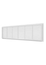 Решетка вентиляционная ДП фланец 220х60 переточная 227х67 пластик ERA