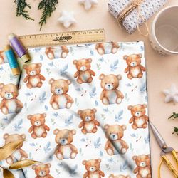 Ткань премиум мембрана толпа игрушечных медведей