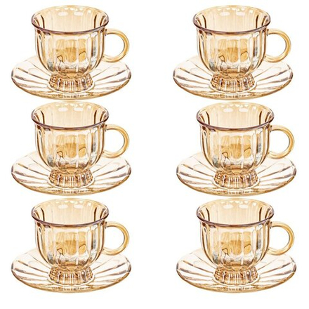 GAEM Набор кофейный 100 мл, 6 перс. 12 предм., L35,5 W28 H8,5 см