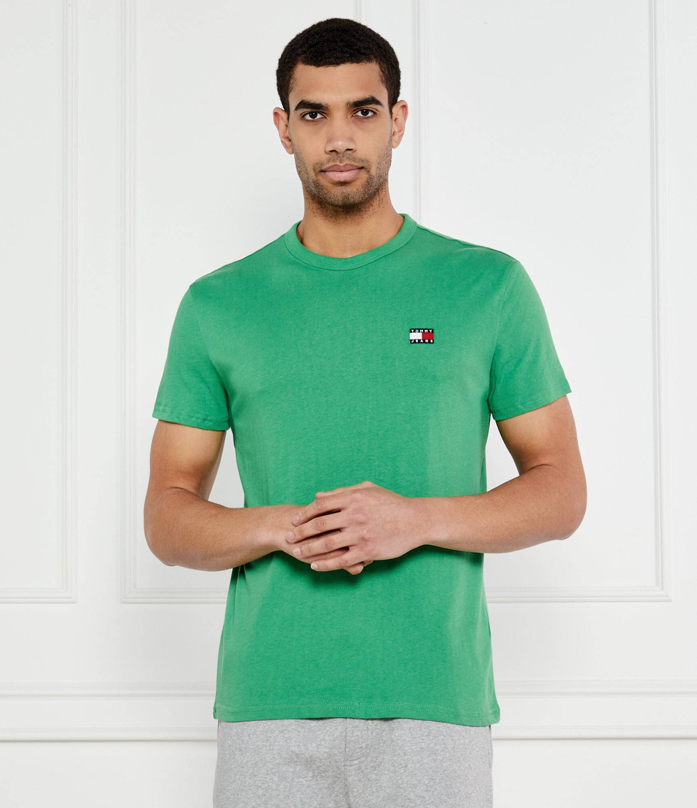 Футболка Tommy Jeans - зеленый(DM0DM20322)