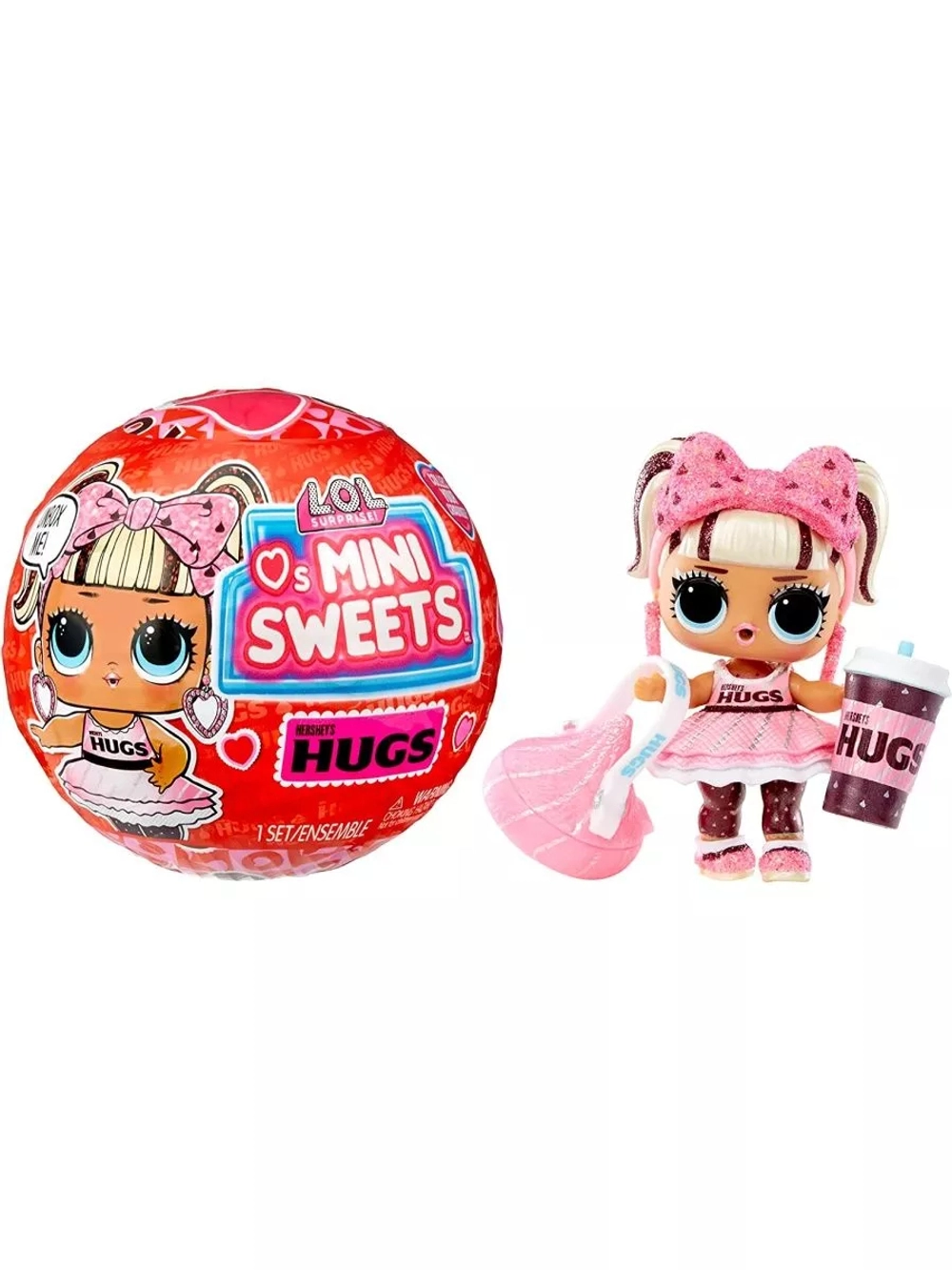 Кукла Лол в шаре Lol Mini Sweets Hugs маленькая оригинал