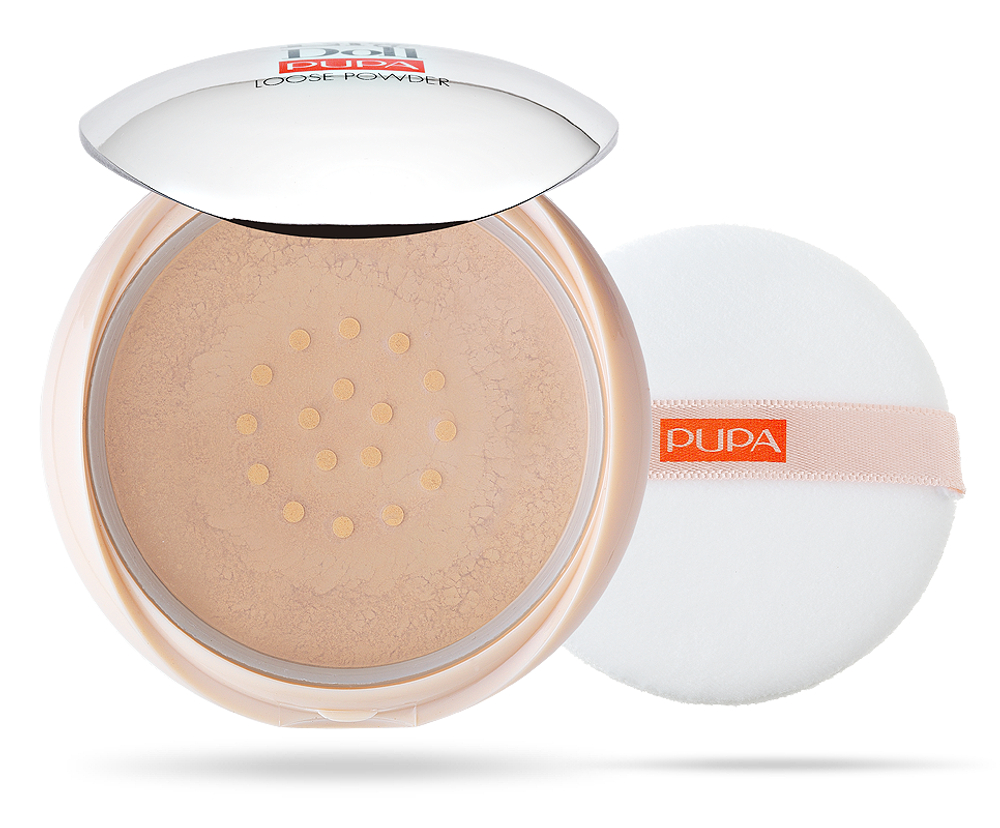 Pupa Пудра Like a Doll Loose Powder, рассыпчатая, тон №001, Светлый бежевый, 9 гр