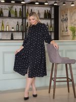 Платье 1329 темно-зеленый Novita (Акция)