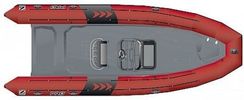 Лодка надувная ZODIAC PRO 750 NEO хайпалон-неопрен ( красно-серая )