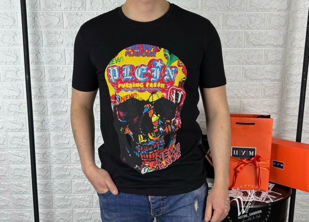 Футболка Philipp Plein Skull Colored