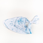 Шейный платок «Полет совы», 70×70 см