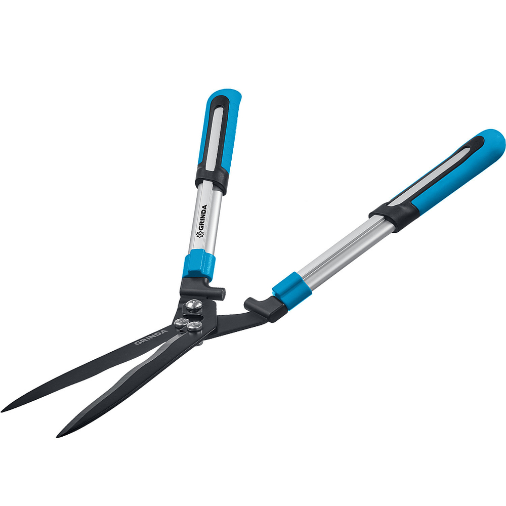 GRINDA PH-590, длина 590 мм, закаленные лезвия, тефлоновое покрытие, алюминиевые рукоятки, накладки TPR, кусторез, PROLine (423797)