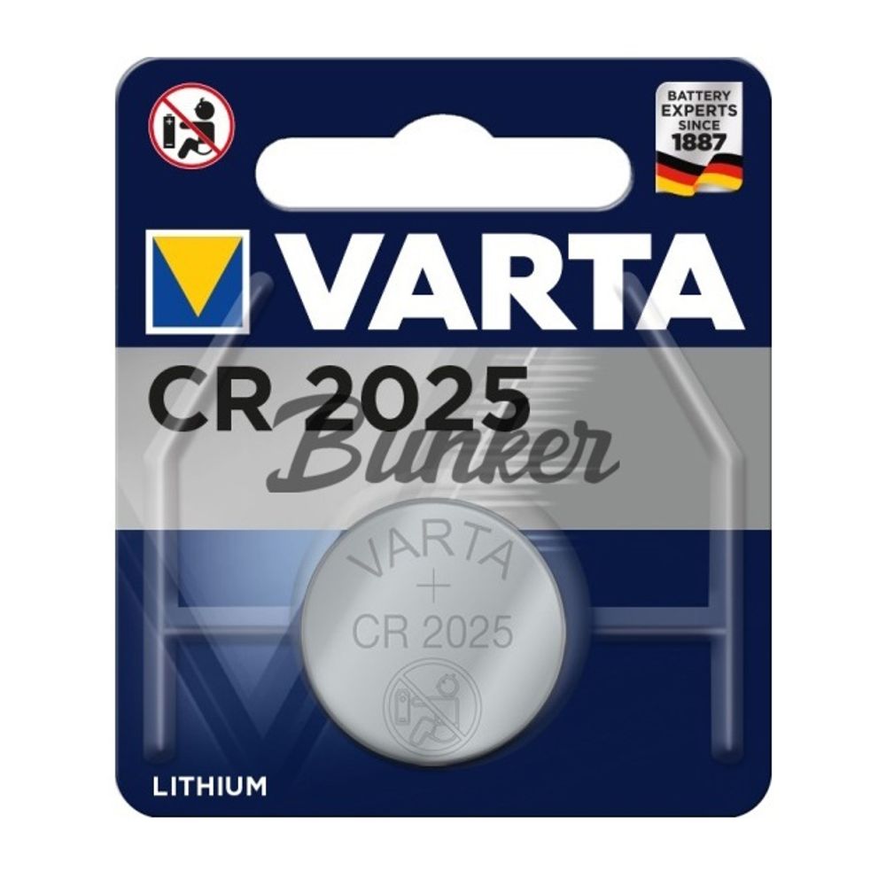 Элемент питания Varta CR2025-1BL