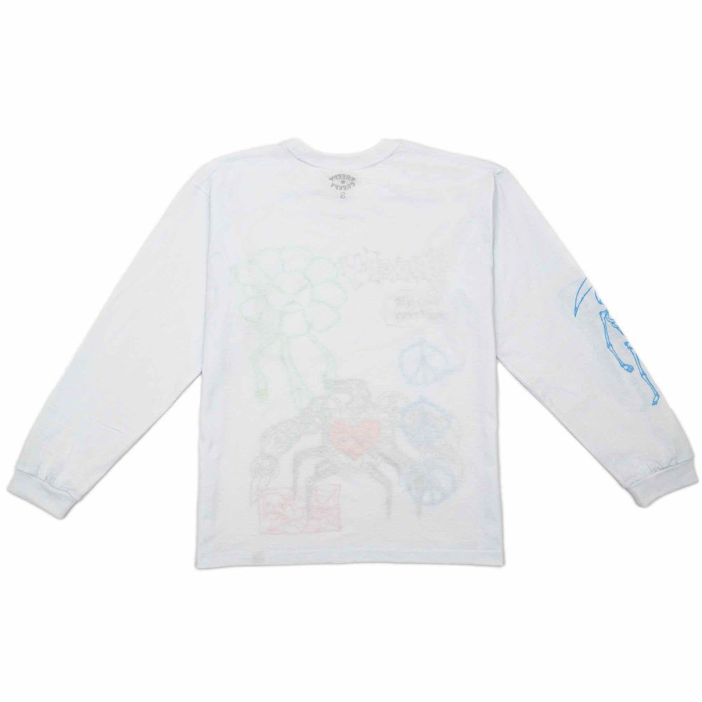 Лонгслив Creepy Clothing Антивор Белый