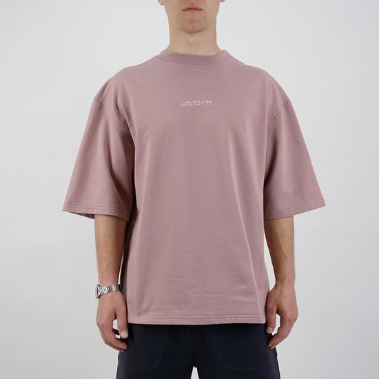 Футболка UNIFORM Relaxed (какао пыль)