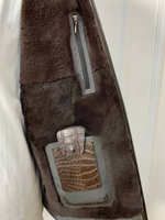 Куртка Brunello Cucinelli вставки из кожи крокожила