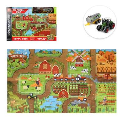 Игровой набор с транспортом, коробка SQ80233-82BK