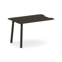 Fresco Брифинг-приставка FR.BR-12 Дуб Темный/Металл Черный 1200*800*725