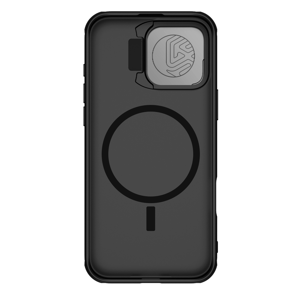 Чехол от Nillkin на iPhone 16 Pro Max с металлической откидной крышкой, серия CamShield Prop Magnetic Case ( с поддержкой беспроводной зарядки MagSafe)