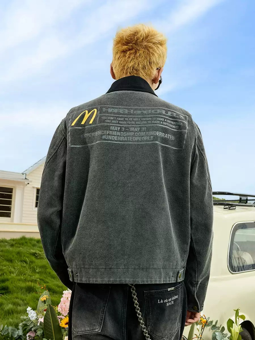 Куртка HARSHandCRUEL "Tasty & Dot" Denim Jacket