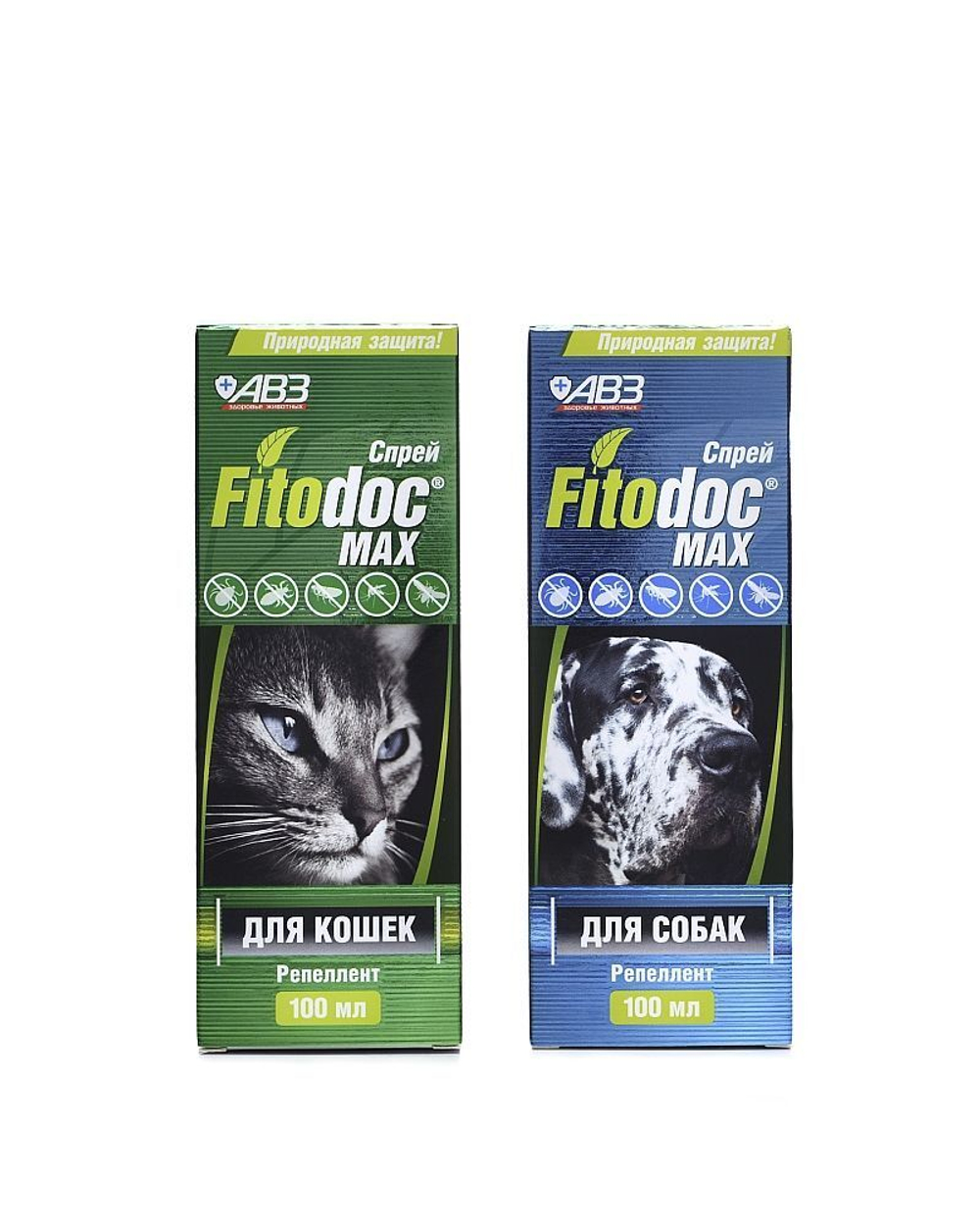 Спрей от блох, клещей, вшей и комаров для Кошек FitoDoc MAX репеллентный, 100мл