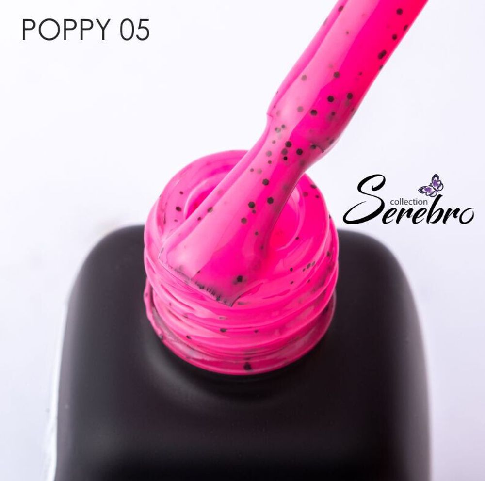 Гель-лак &quot;Poppy&quot; &quot;Serebro collection&quot; №05, 11 мл