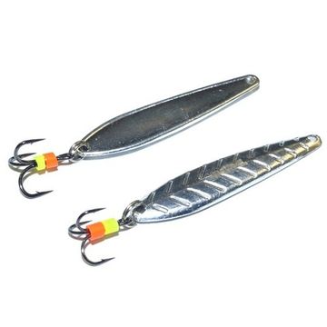 Блесна вертикал. зим. ЛИСТ с тр. Owner 2.25г 35мм