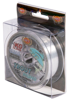 Монофильная леска для рыбалки WFT KG TROUT MONO Clear 200/018