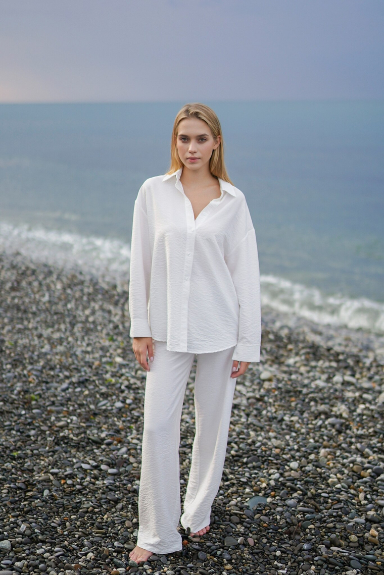 БРЮКИ НА КОМФОРТНОЙ РЕЗИНКЕ