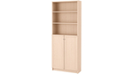 Стеллаж Билли 23 IKEA Дуб Молочный 8622 80*30*202 см, Светло-бежевый   Фиеста