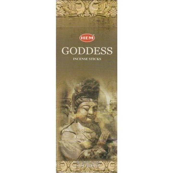 HEM Goddess шестигранник Благовоние Богиня (белый лотос, белый сандал, кадамба, чампака)