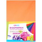 Фоамиран цветной А4 набор 7 л 7 цв интенсив толщина 2мм Спейс