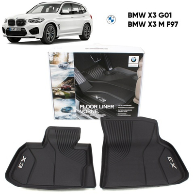 Коврики BMW X3 G01 Floor Liner (высокий борт) Передние (2 шт)