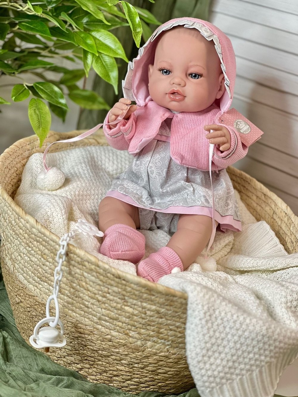 Кукла Berbesa виниловая 42см Recien Nacido (5104K)