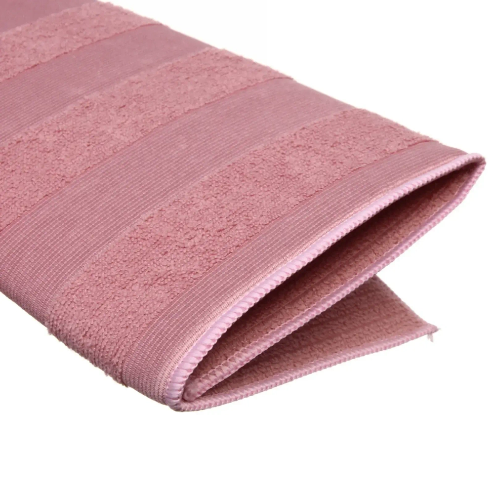 Коврик для сушки посуды 38*50см «Полоски» розовый