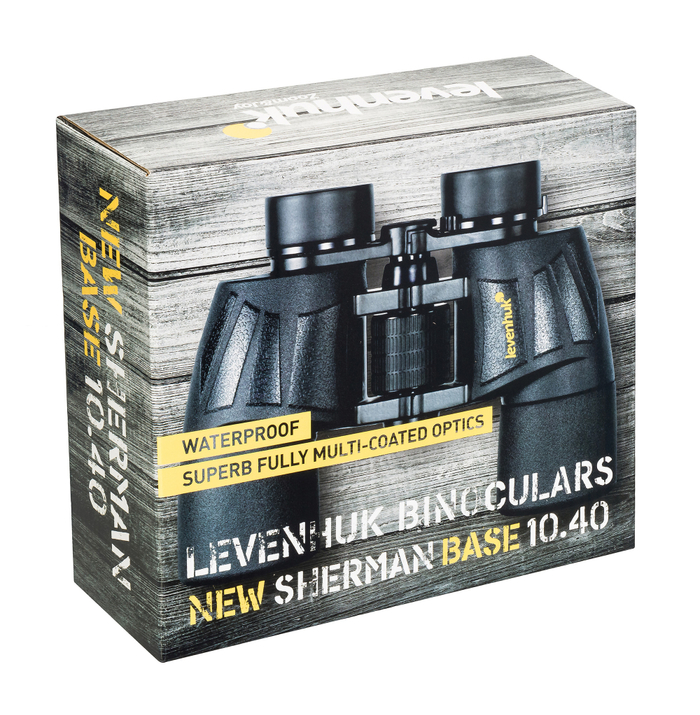 Бинокль Levenhuk New Sherman BASE 10x40