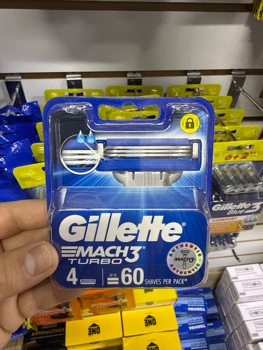 Кассета мак 3 турбо Mach turbo 4 шт