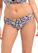Яркие плавки-бразилиана с цветочным принтом (Размер: XXL) (Цвет: разноцветный)