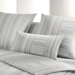 Наволочка 50x70 JOOP! Fine Stripes бежевая фото