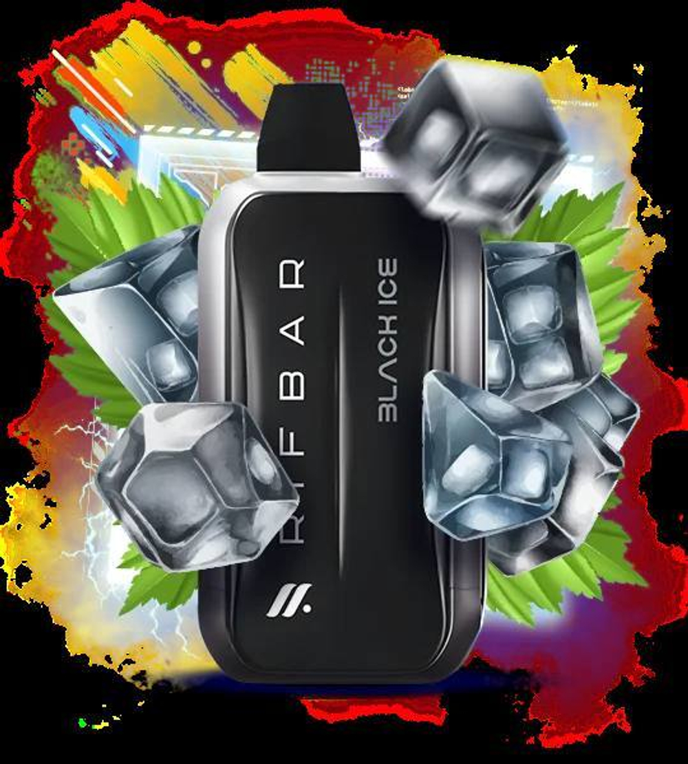 RIFBAR TURBO X 25000 - Black Ice (5% nic)