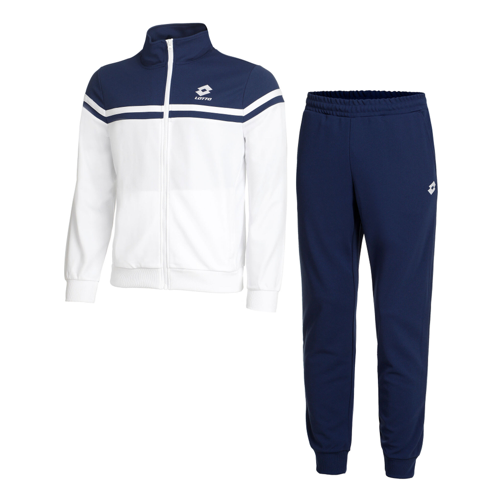 Мужские теннисные Костюмы Lotto Suit Circle Tracksuit Men - Blue, White
