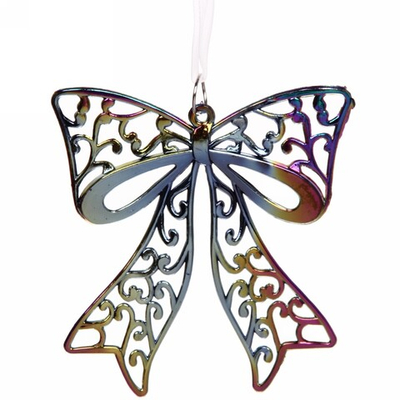 Подвеска «Бантик ажурный» 9 см, хамелеон