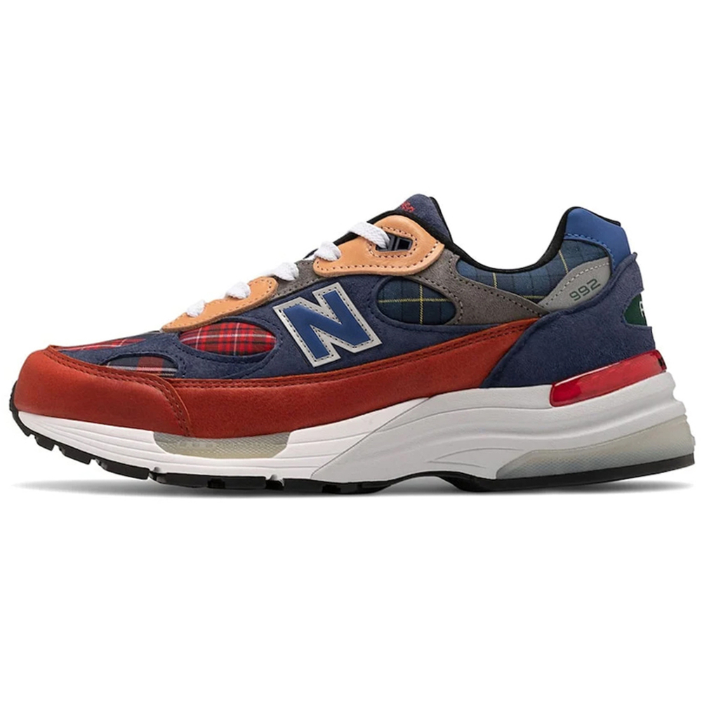 Кроссовки Concepts X New Balance Nb 992 "Plaid Patchwork"