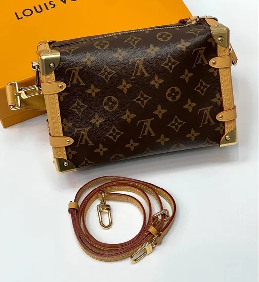 Сумка Louis Vuitton Side Trunk коричневый