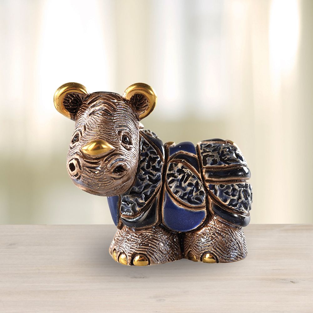 De Rosa Rinconada Статуэтка коллекционная Носорог мини